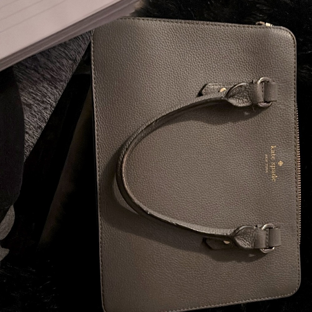 Kate Spade Gray Shoulder Bag